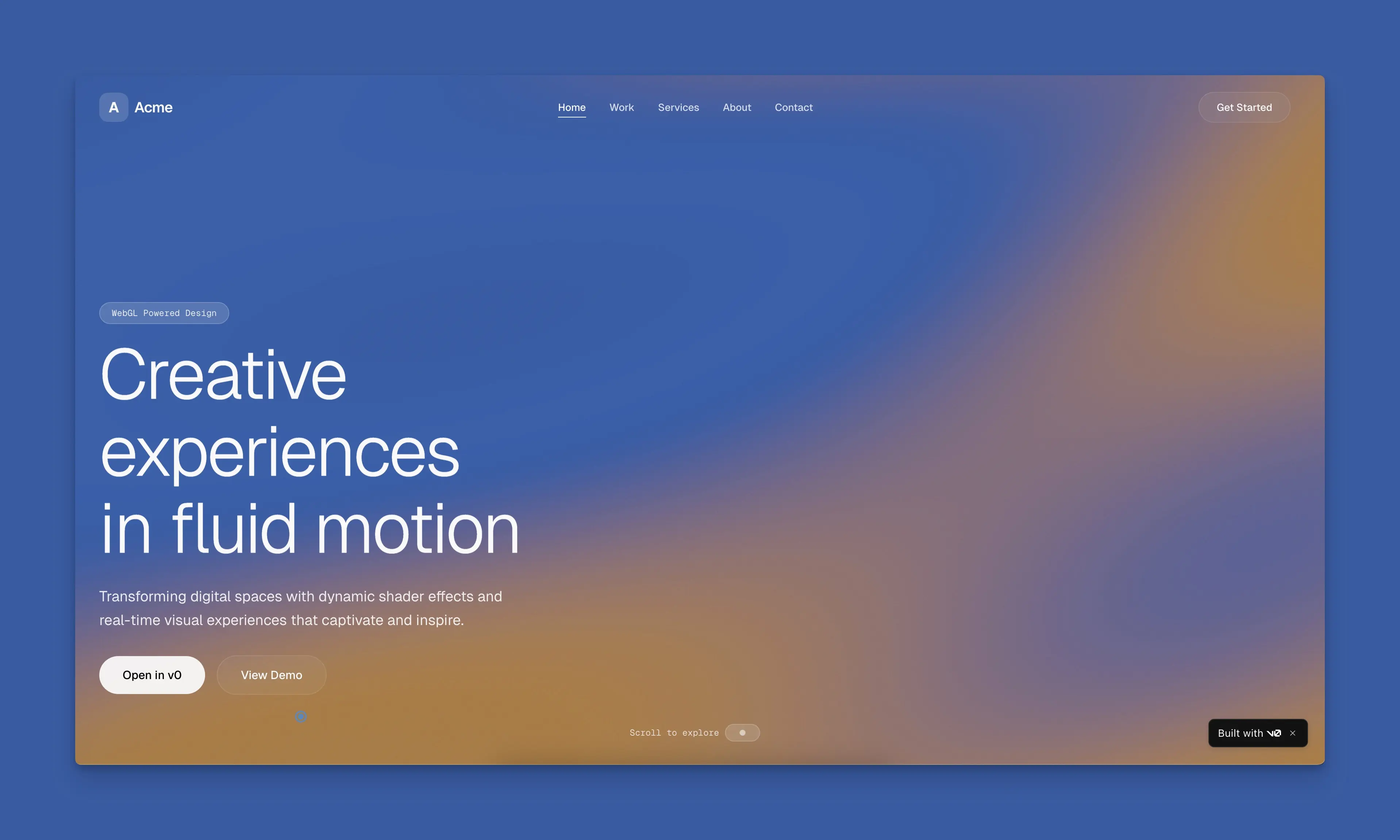 v0—Brainstorm UI Designs in Minutes, Not Hours